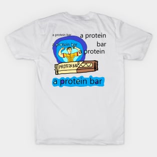 protein bar, protein bar vintage pattern T-Shirt